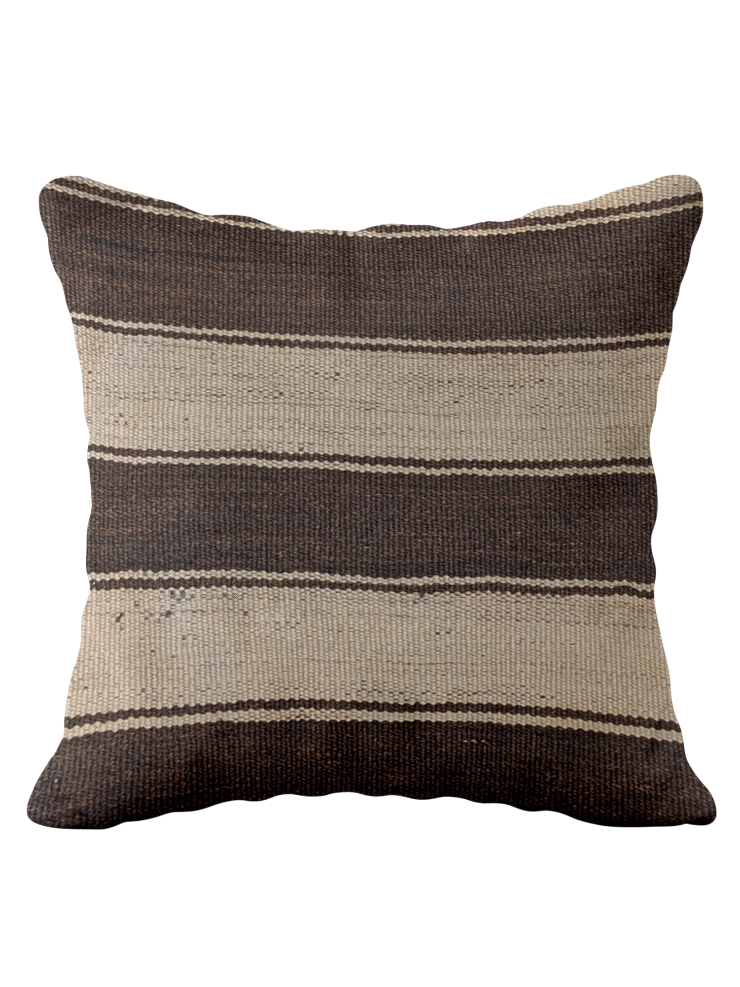 Turkish Kilim Vintage Cushion Cover - 40 x 40 cm