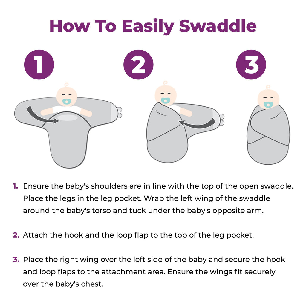 Callowesse Newborn Baby Swaddle 0-3 Months – Dinky Dinos