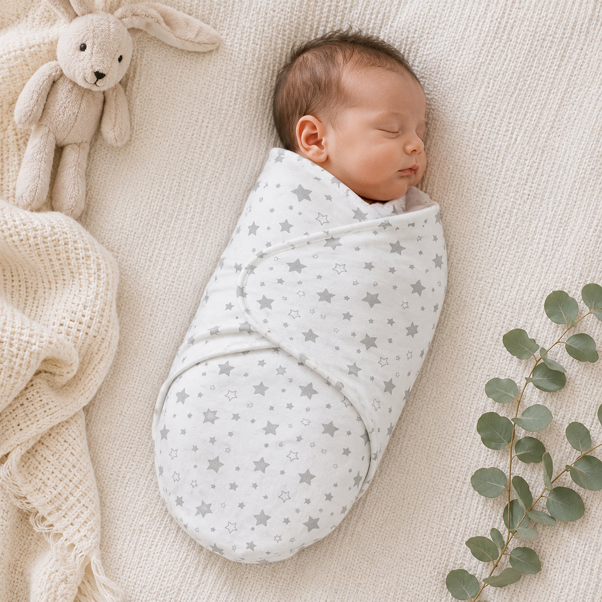 Callowesse Newborn Baby Swaddle 0-3 Months – Starry Night