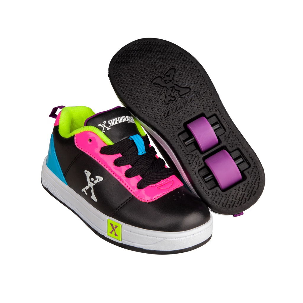 Sidewalk Sport Lane Girls' Wheeled Skate Shoes - Pink - UK 2 EU 34