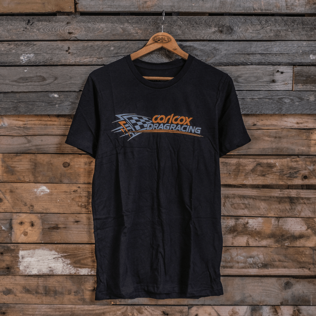 Carl Cox Motorsport Drag Racing Graphic Tee – 100% Cotton T-Shirt