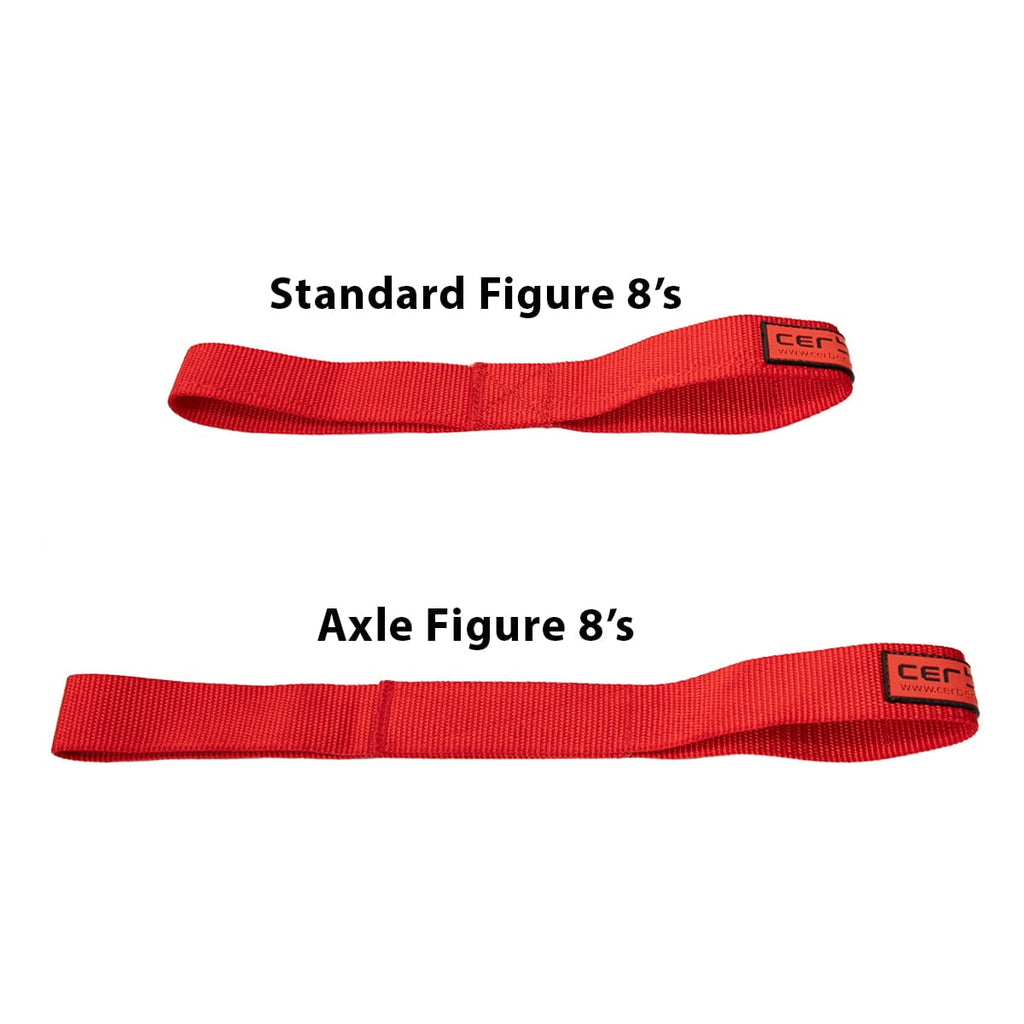 CERBERUS Strength Extreme Figure 8 Lifting Straps – V2 Heavy Duty Nylon