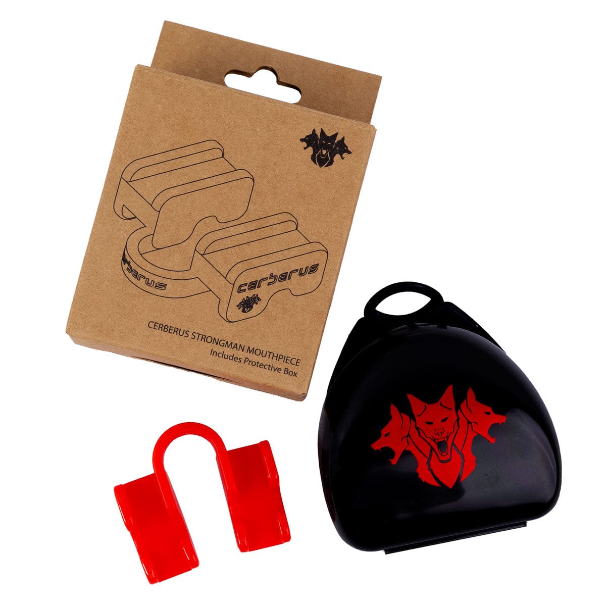 CERBERUS Strongman Mouthpiece – Boil and Bite Heavy Lifting Guard