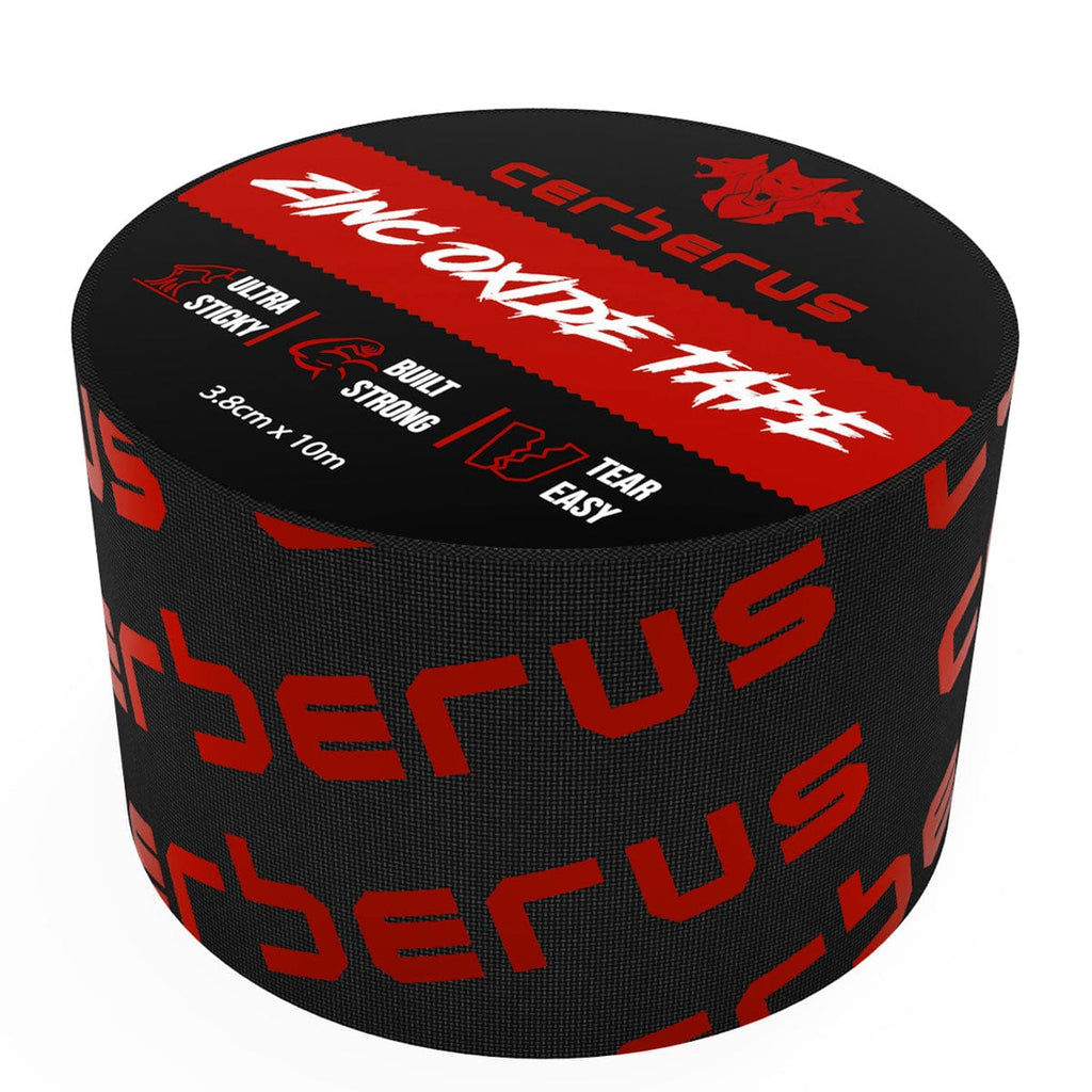 CERBERUS Strength Zinc Oxide Tape – Rigid Cotton Sports Tape (3.8cm x 10m)