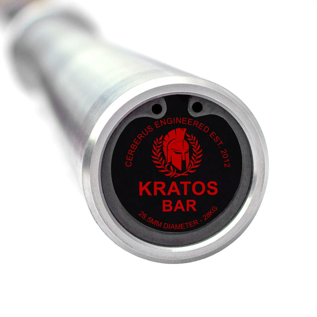 Cerberus Strength Kratos Strongman Barbell – 10ft Deadlift Bar
