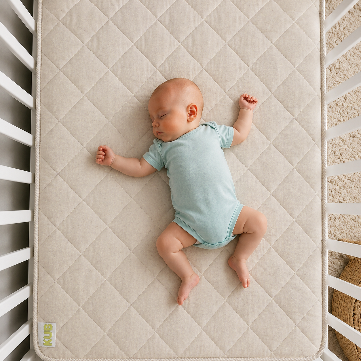 Natural Coir Cot Mattress 120 x 60cm