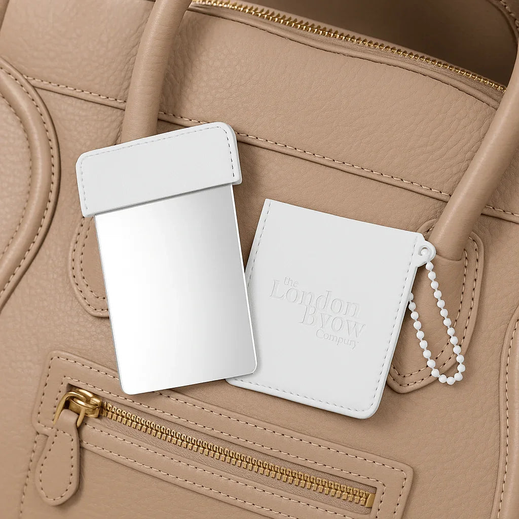 London Brow Mini Travel Mirror for Brows & Lashes | Salon Client Gift