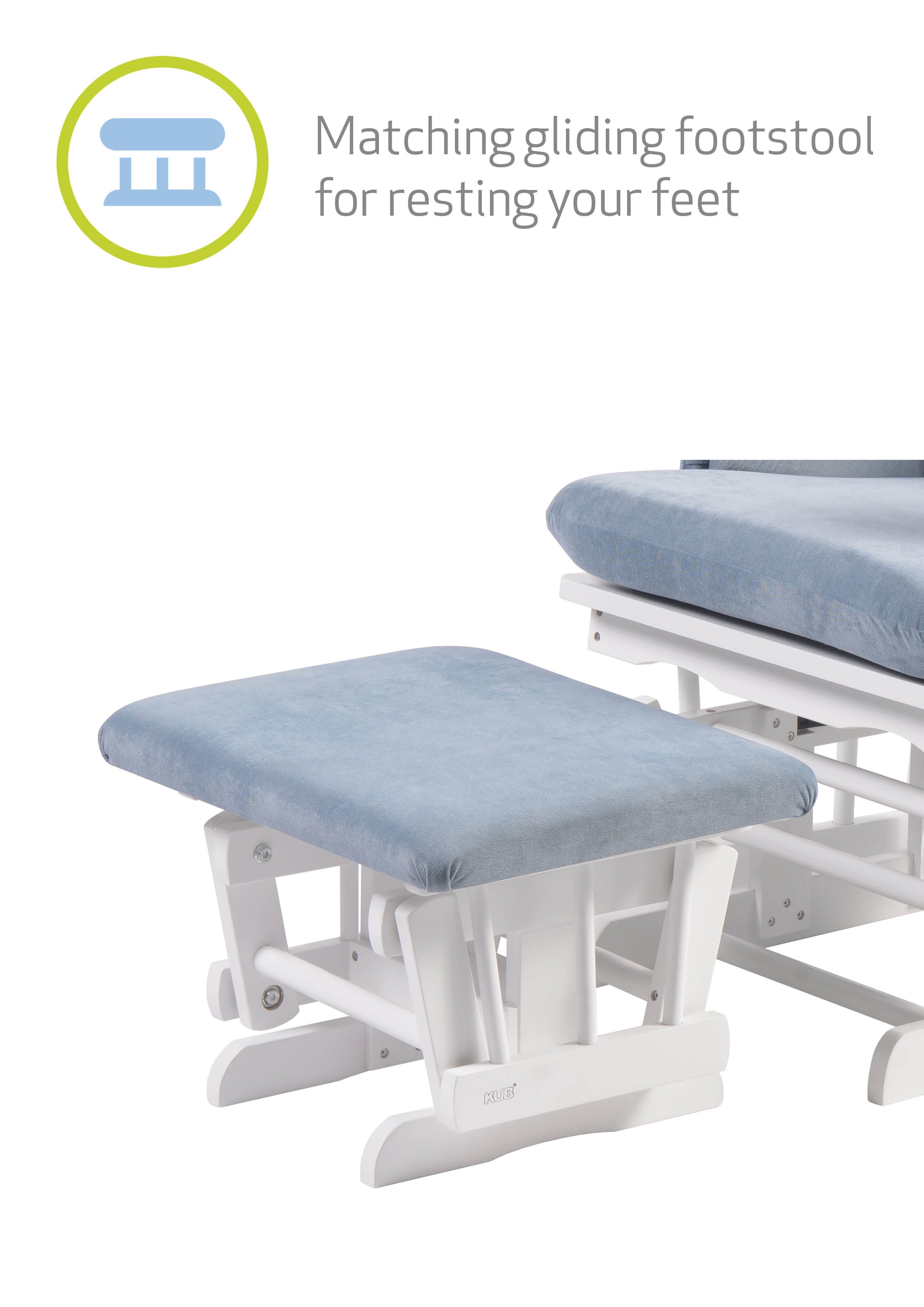 Chatsworth Nursing Chair and Footstool