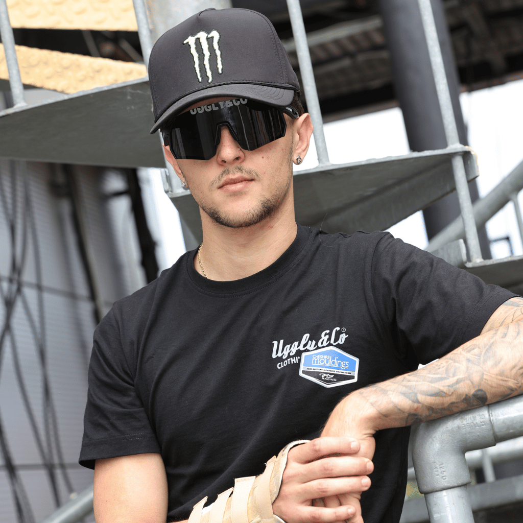 Uggly&Co x TAS Racing Cheshire Mouldings Heavyweight Cotton Tee