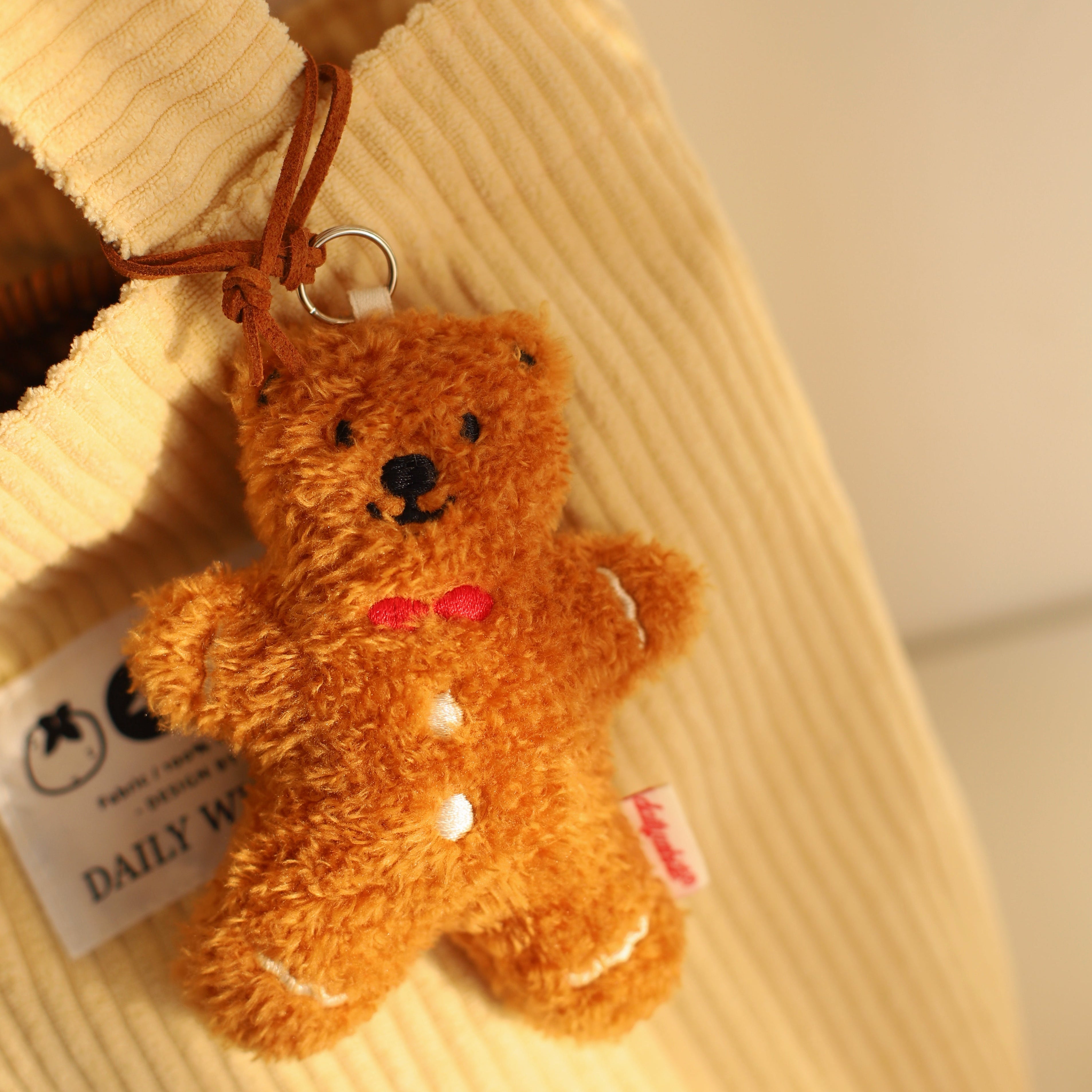 LuLuFun Studio Christmas Plush Bag Charm | Soft Holiday Keychain