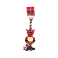PoundFun Christmas Reindeer Rope Dog Toy – Durable Holiday Tug Toy