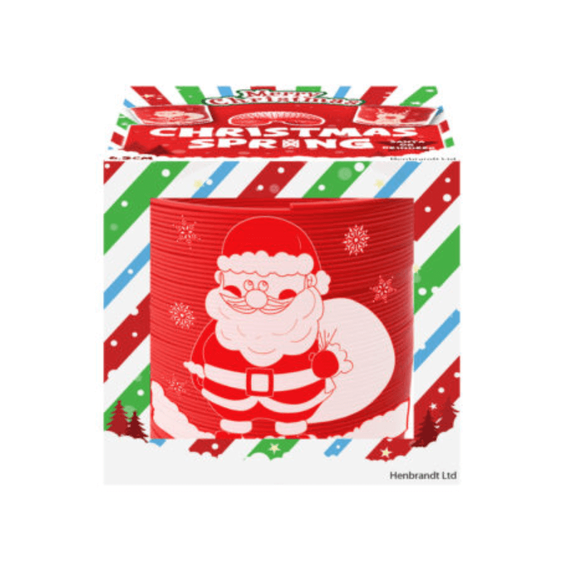 Christmas Slinky Spring Toy by PoundFun – Festive Stocking Stuffer