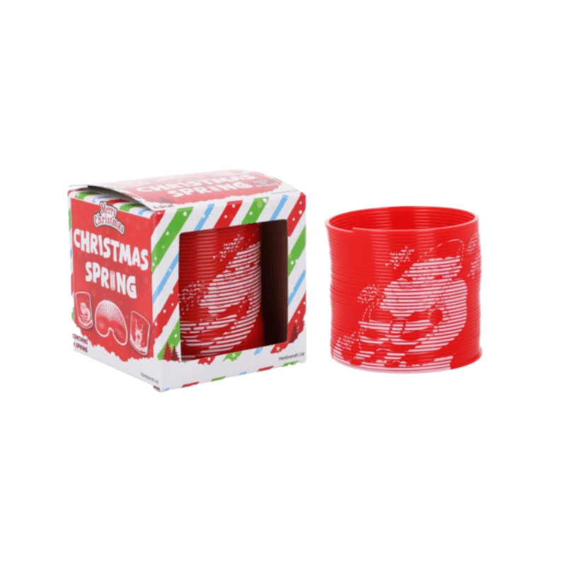 Christmas Slinky Spring Toy by PoundFun – Festive Stocking Stuffer
