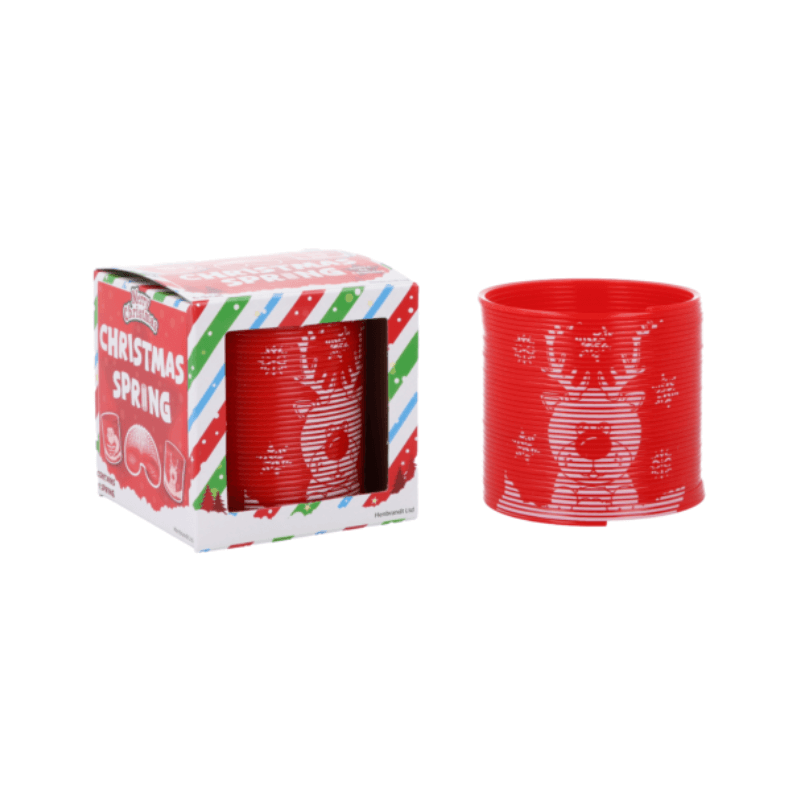 Christmas Slinky Spring Toy by PoundFun – Festive Stocking Stuffer