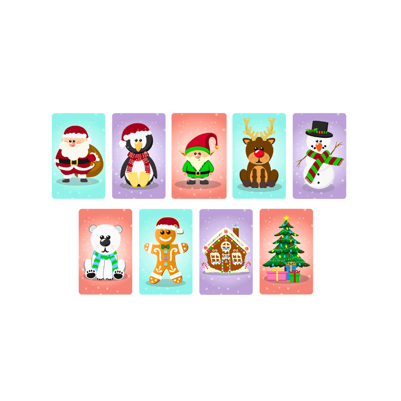Christmas Snap Cards – Festive Family Card Game by PoundFun