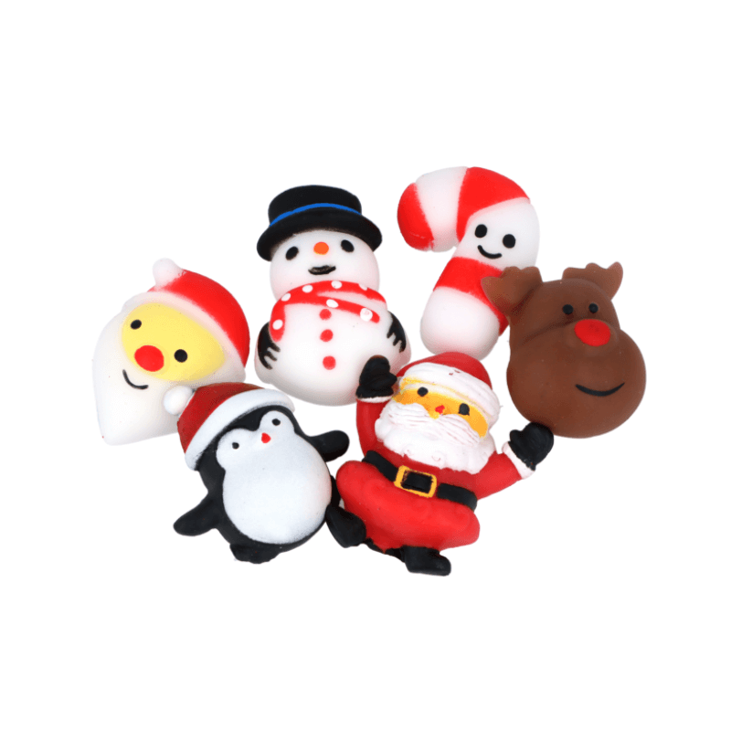 PoundFun Christmas Squishy – Festive Sensory Stress Relief Toy (1 Random)