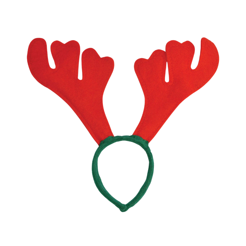 PoundFun Reindeer Christmas Antler Headband – Festive Holiday Accessory