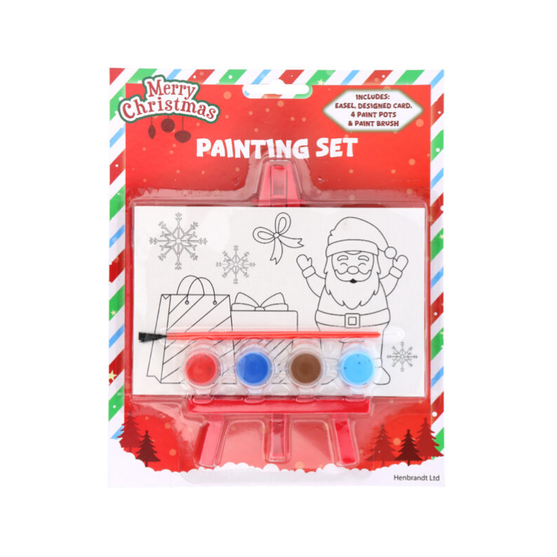 PoundFun Christmas Paint Set – Festive Art Supplies for Kids & Adults