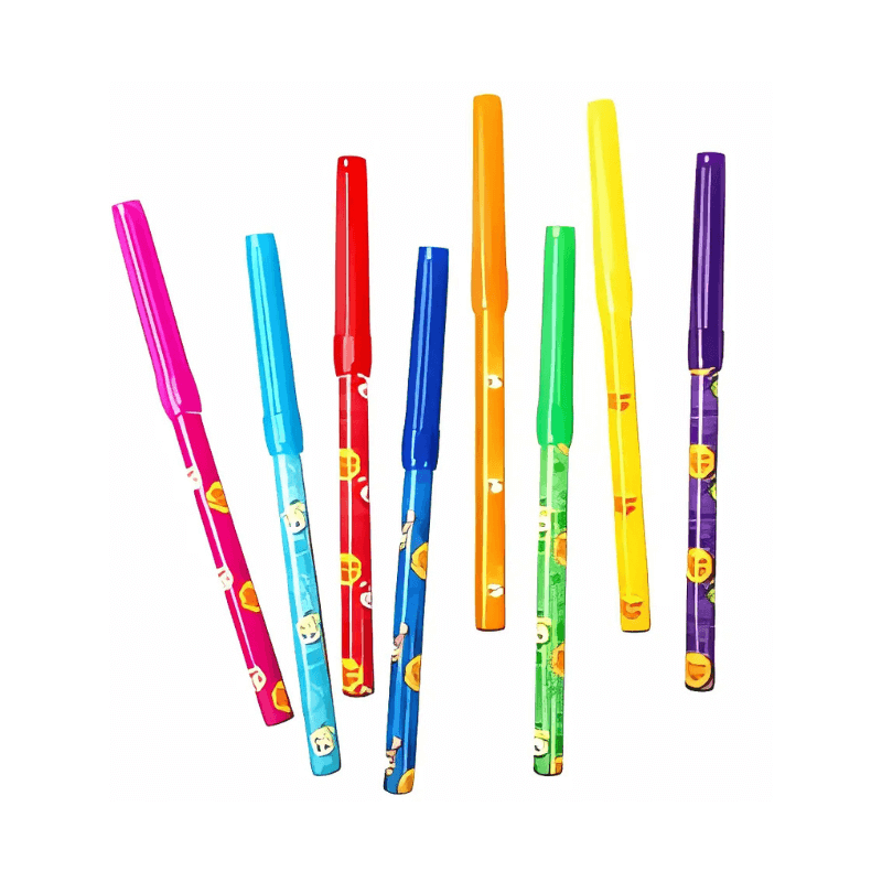 Chupa Chups Fruit Scented Felt Tips – 8 Pack Colourful Art Markers
