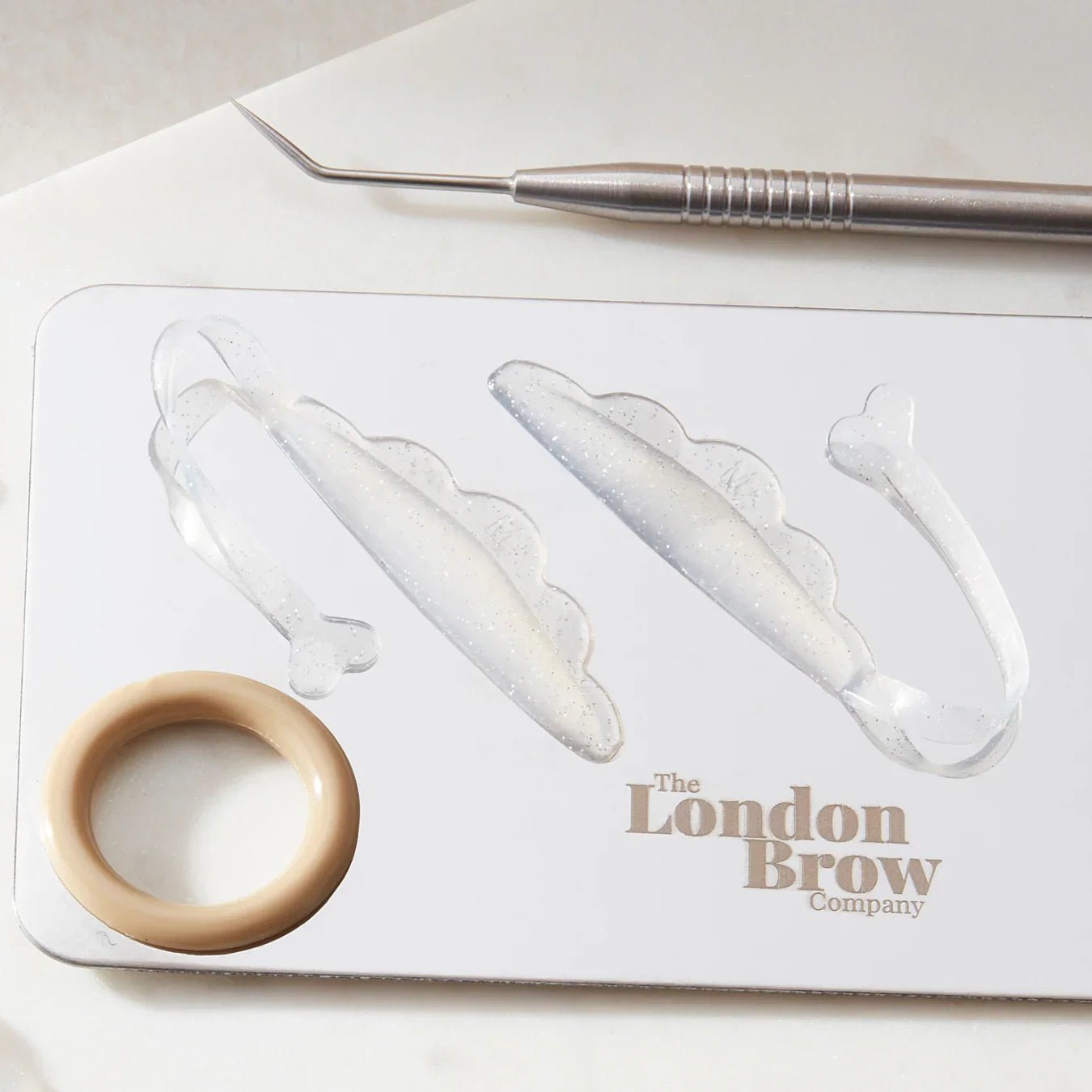 London Brow Adhesive-Free Lash Lift Shields with Ribbon – 5 Pairs