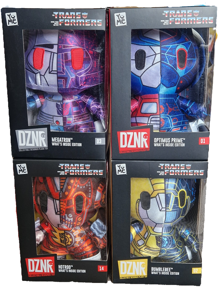 Transformers DZNR Collectible Plush Toy in Gift Box by Snaps – 19cm