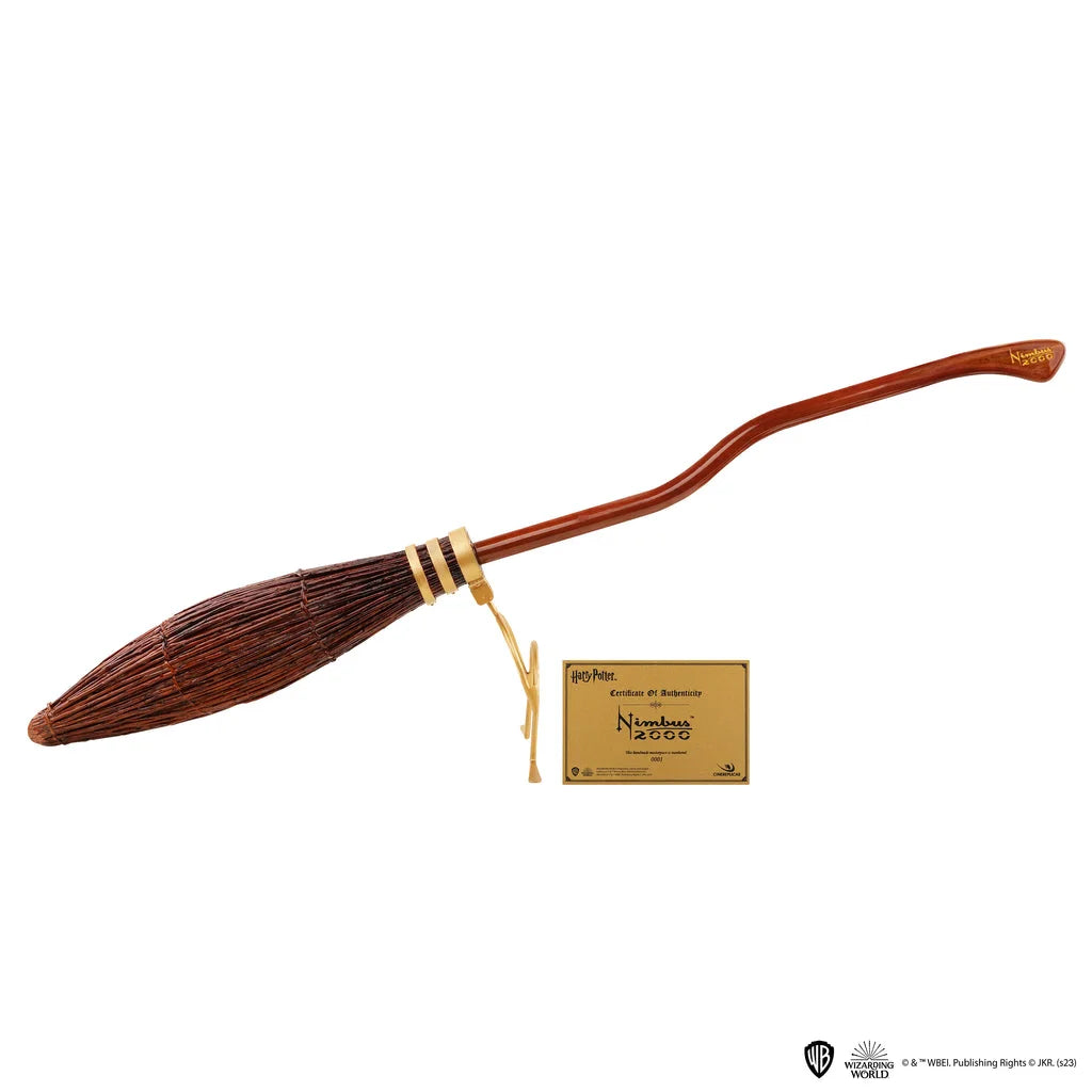Harry Potter Nimbus 2000 Junior Movie Prop Replica – Mahogany Wood