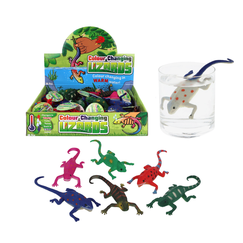 PoundFun Colour Changing Lizard Toy | Interactive Educational Kids Gift