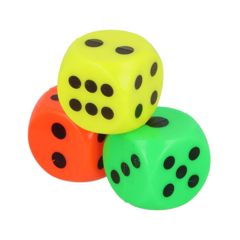 PoundFun Coloured Polyhedral Dice – Vibrant Tabletop RPG Gaming Dice