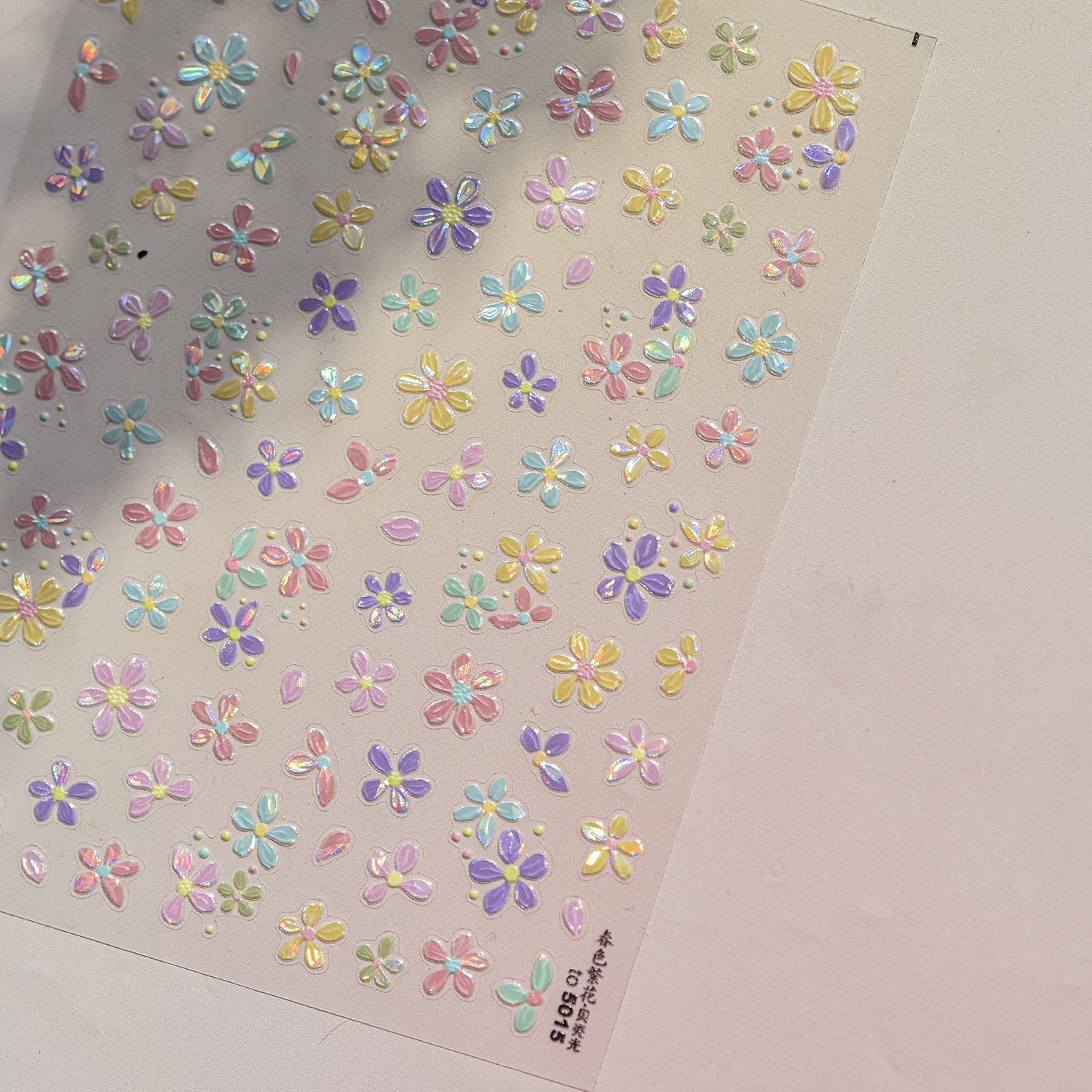 LuLuFun Studio Spring Flower Nail Deco Stickers – Floral Nail Decals