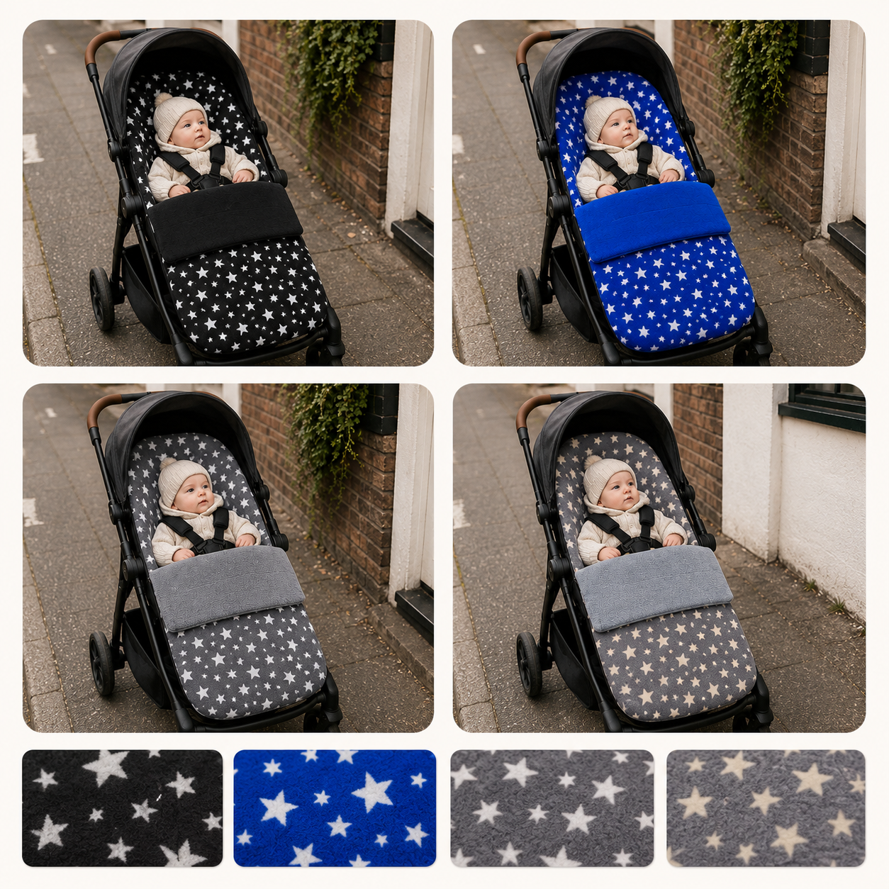 Universal Summer Footmuff | Lightweight Pram Liner | For Your Little One