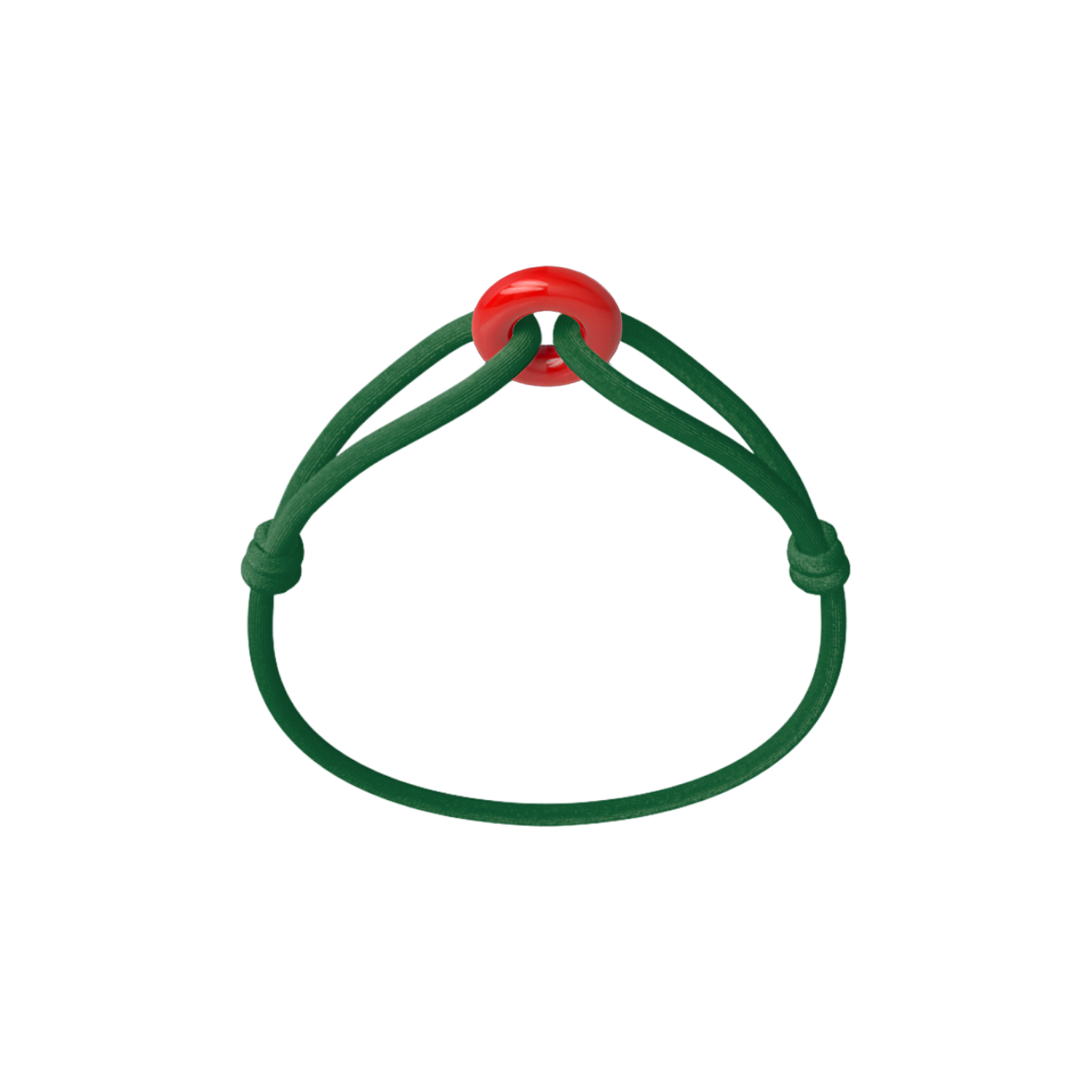 Coral Soho Cord Bracelet