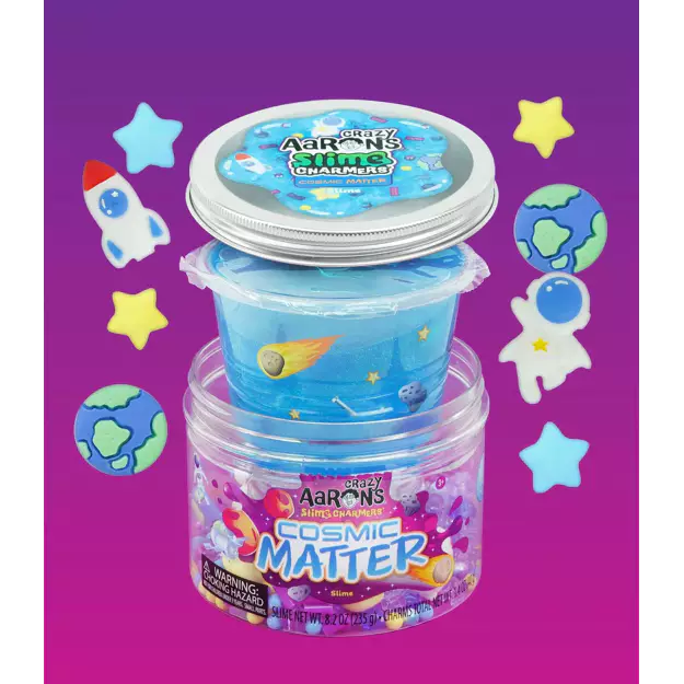 Crazy Aaron's Slime Charmers 18-Piece Scented DIY Sensory Slime Kit