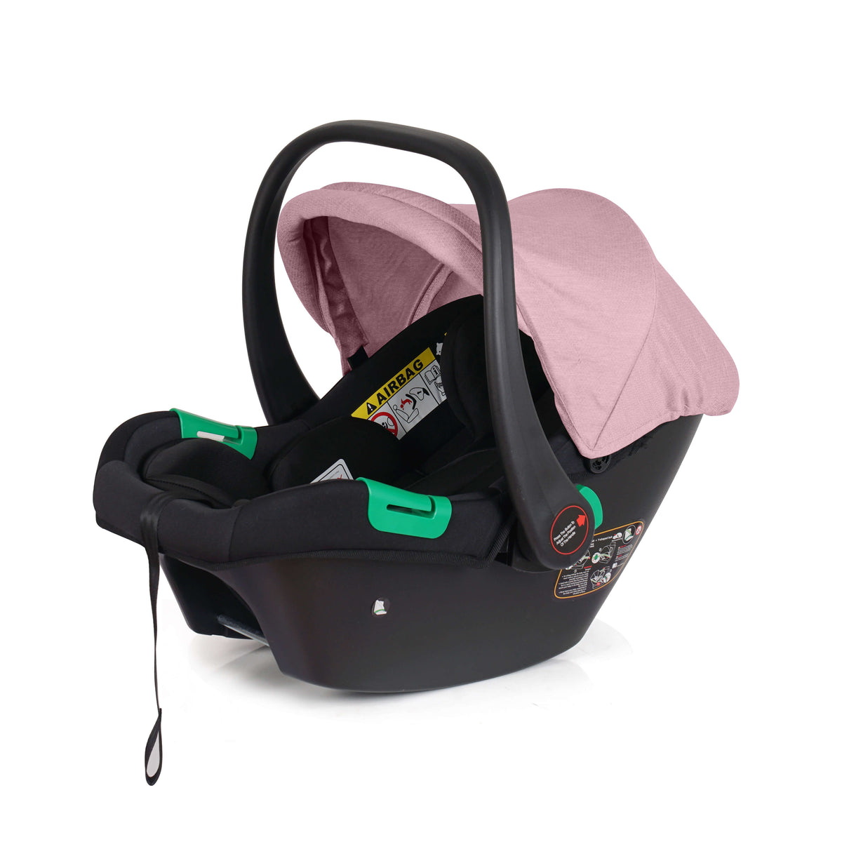 For Your Little One Cruise 3-in-1 Travel System with R129 Car Seat – Blush Rose