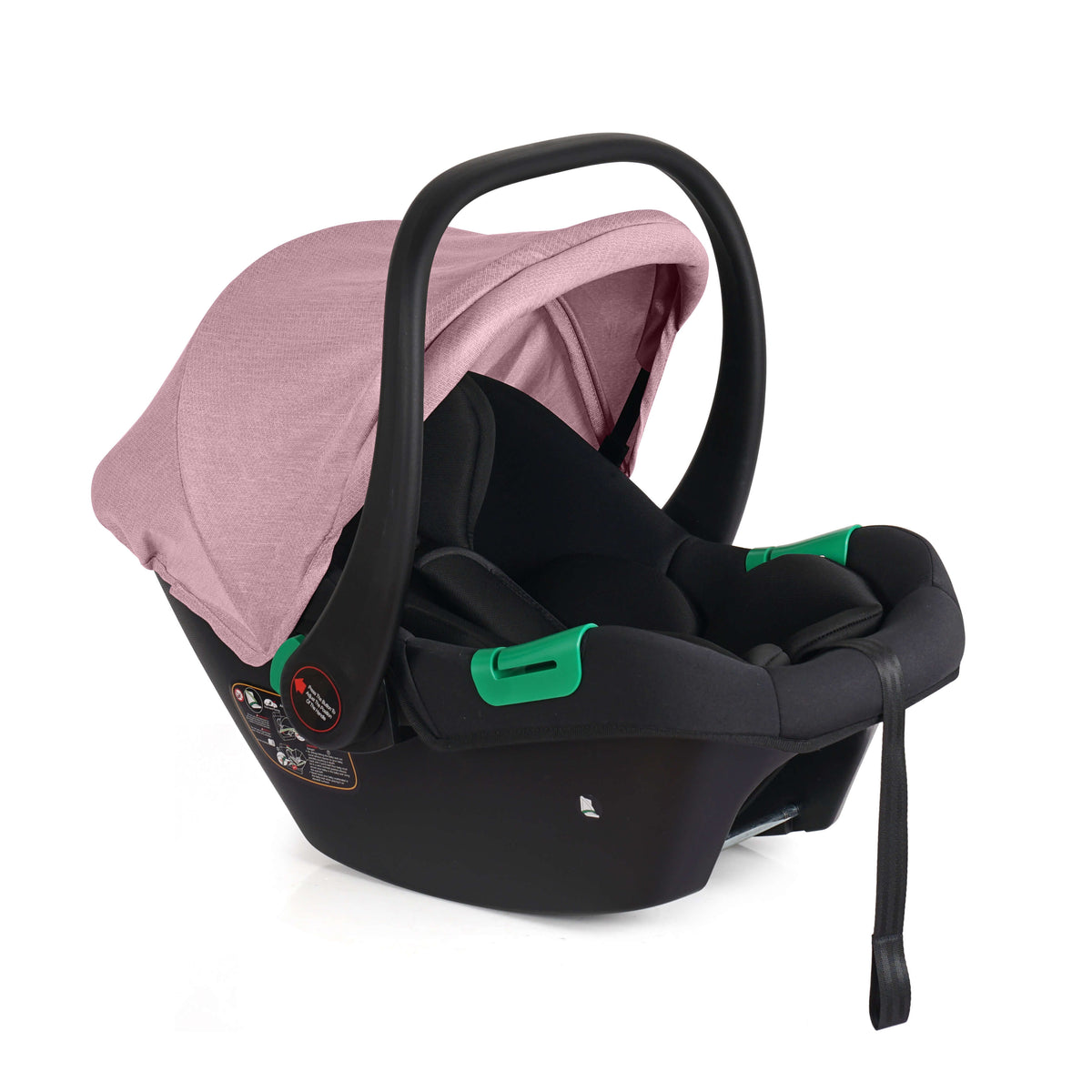 For Your Little One Cruise 3-in-1 Travel System with R129 Car Seat – Blush Rose
