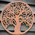 Rustic Warehouse Norfolk Tree of Life Metal Garden Wall Art – 55cm