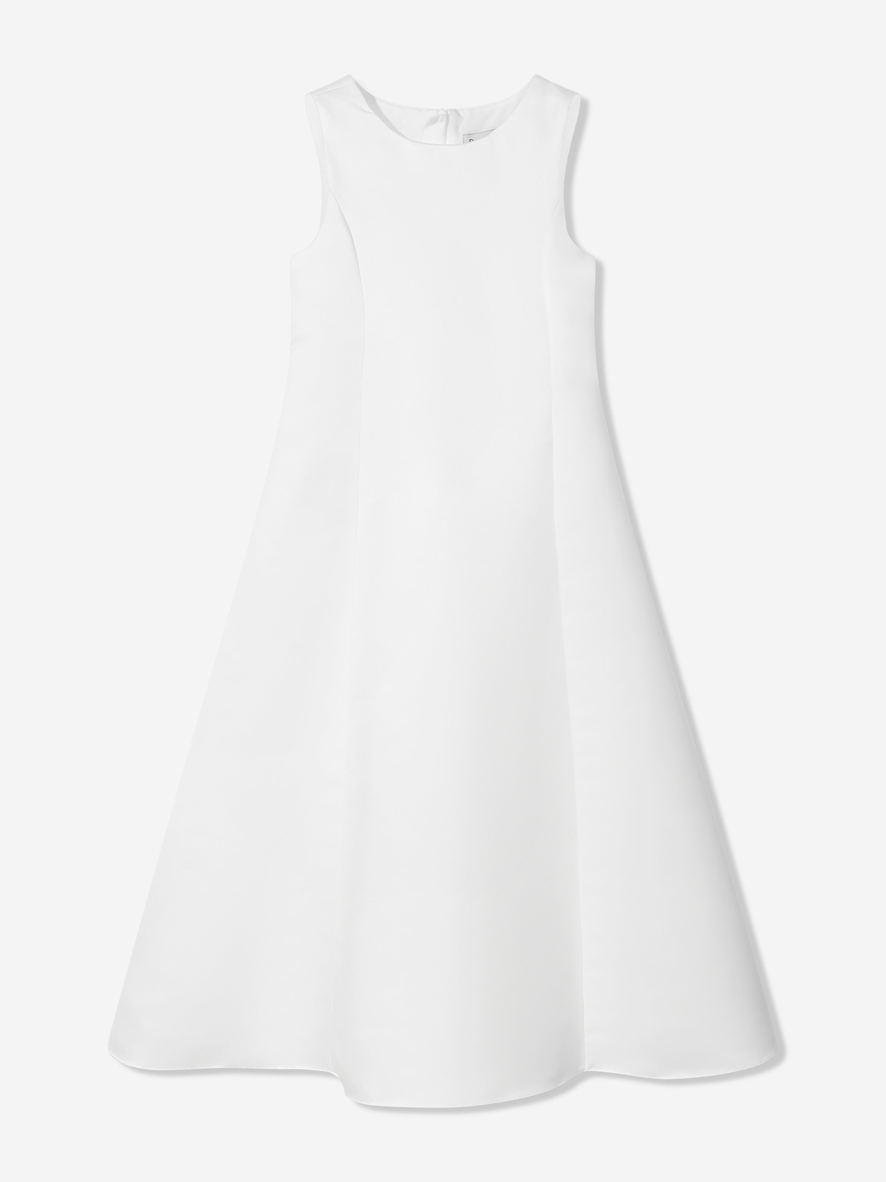 DRESS & Fleur Girls Ivory Occasion Dress – 3D Floral Tulle Overlay