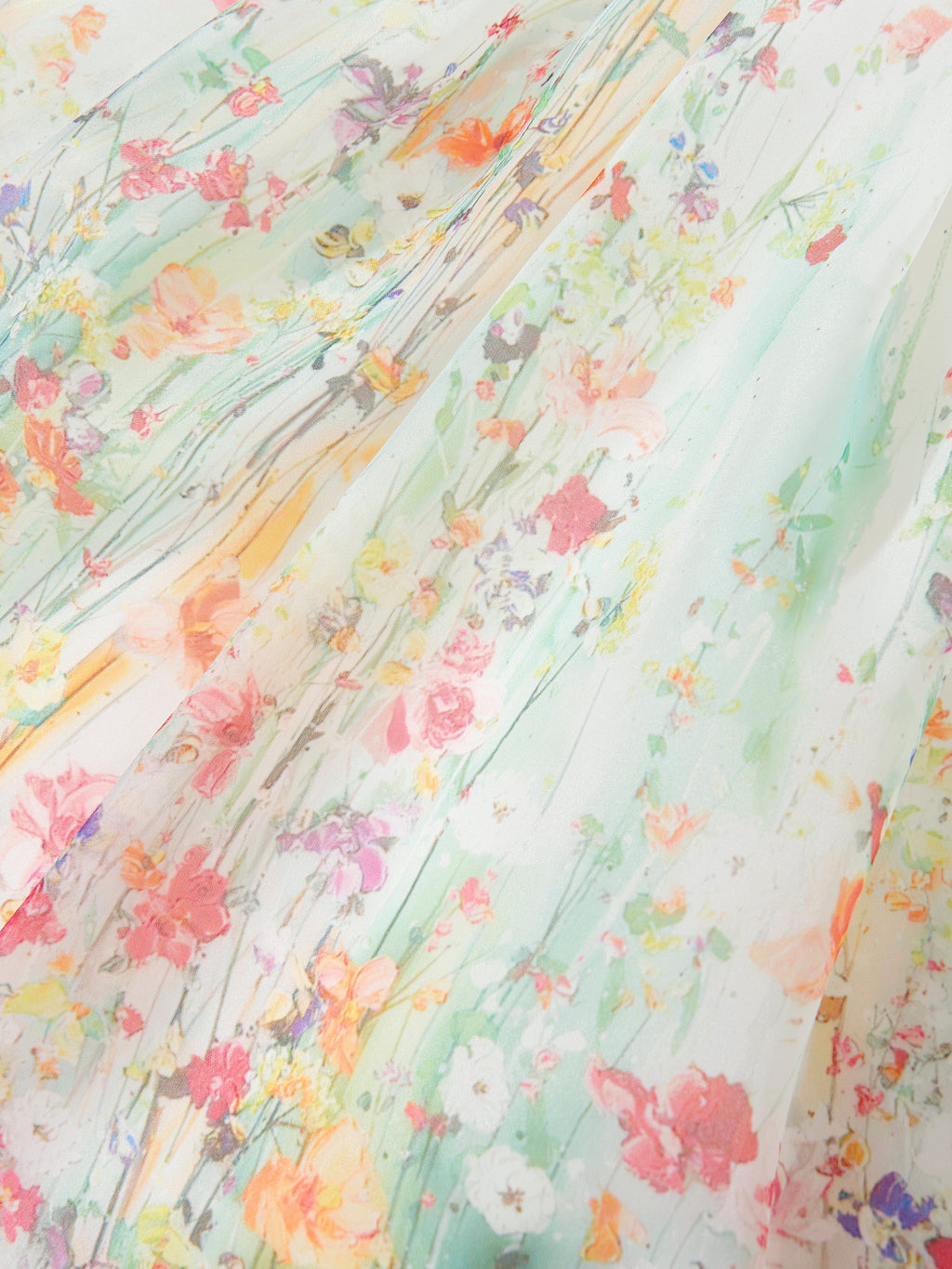 DRESS & Fleur Girls Floral Organza Occasion Dress in Ivory | Childsplay
