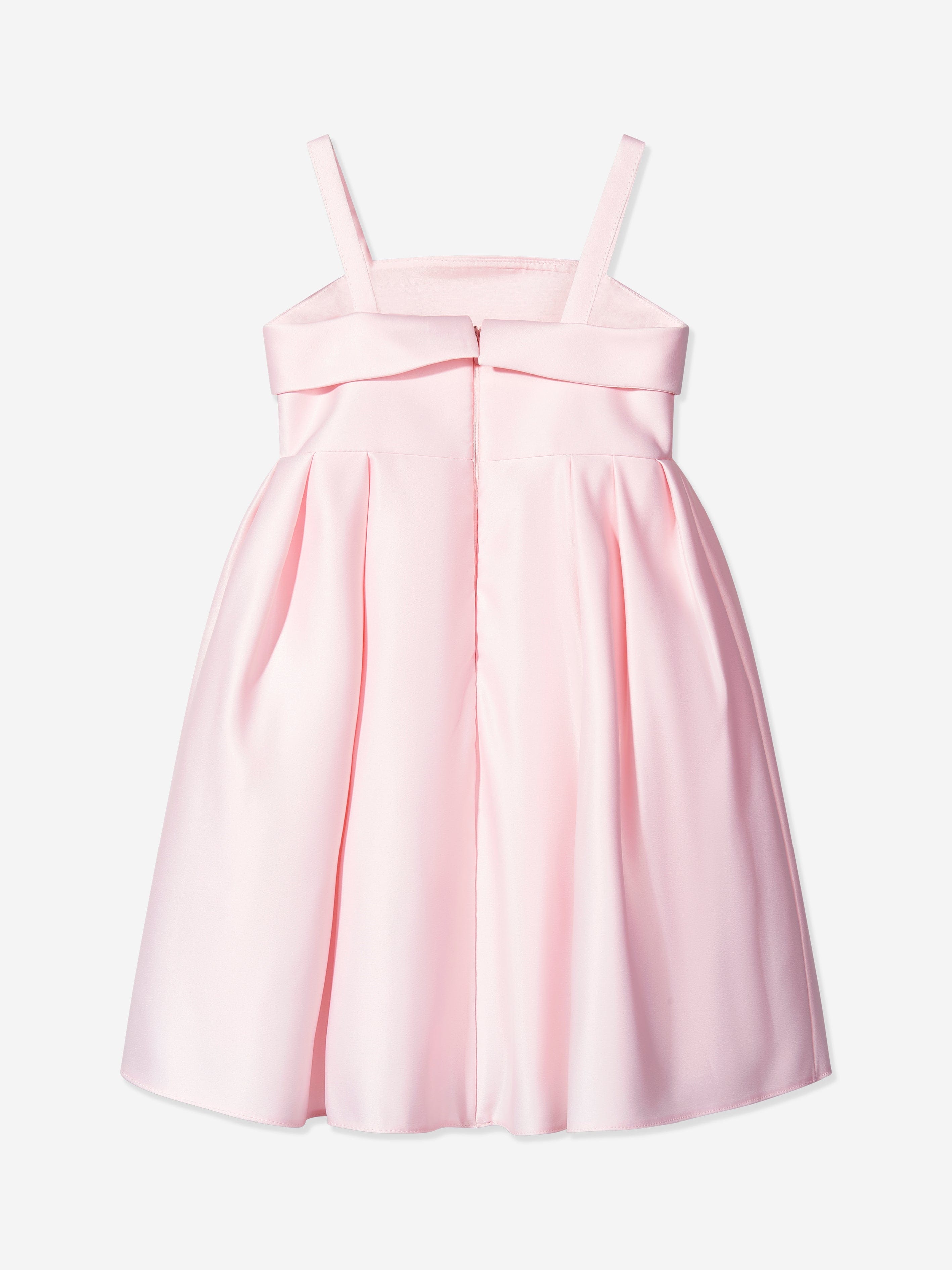 DRESS & Fleur Girls Pink Floral Occasion Dress and Detachable Cape Set