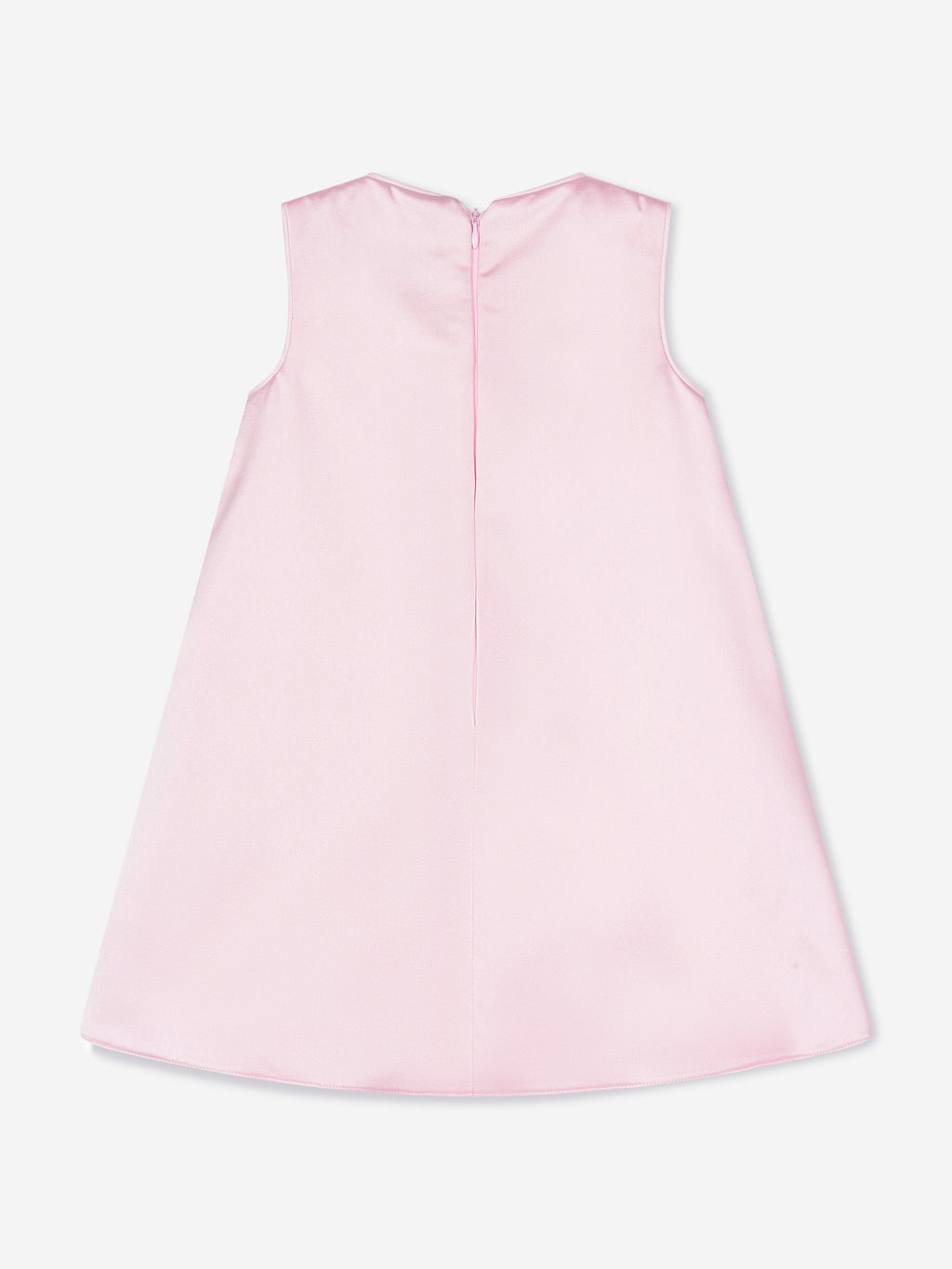 DRESS & Fleur Girls Pink Floral Appliqué Occasion Dress with Headband
