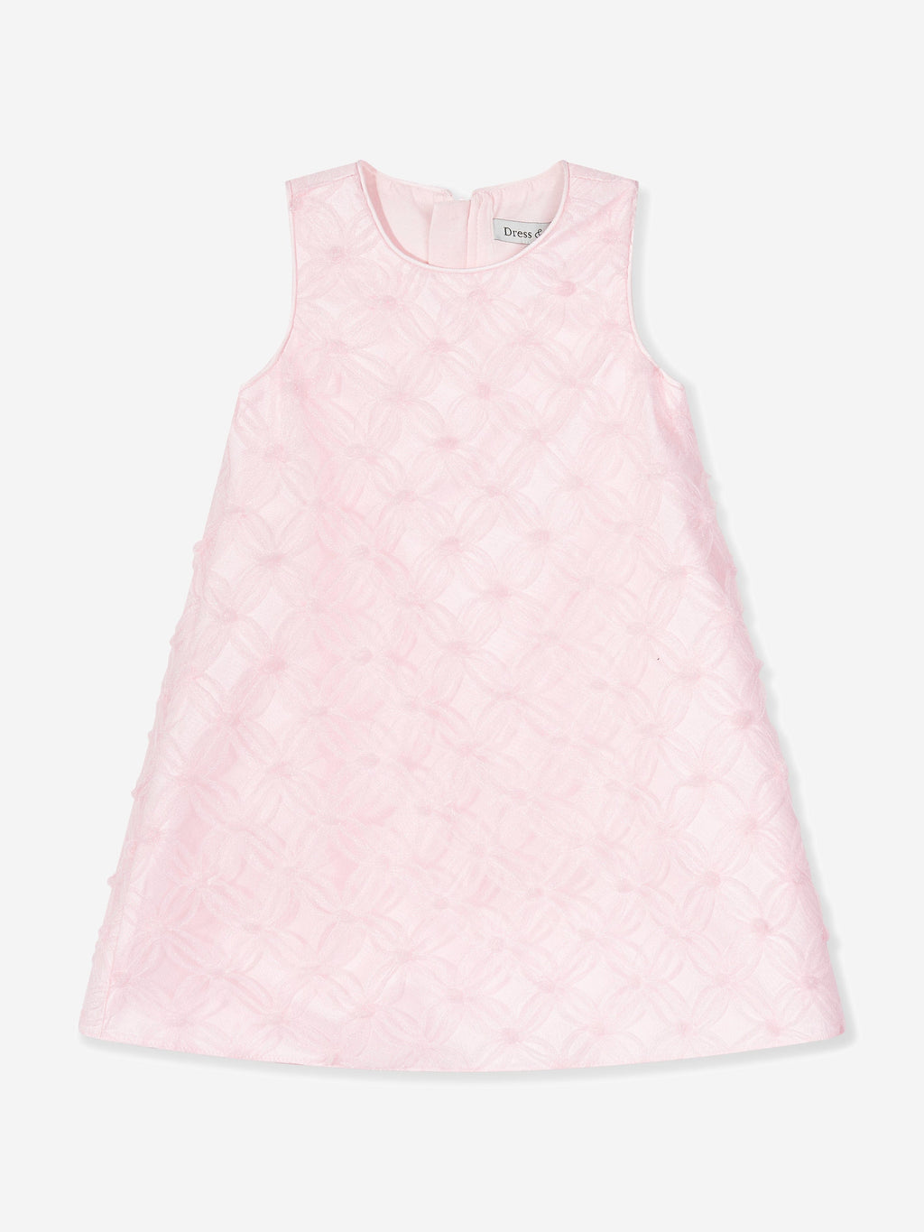 DRESS & Fleur Girls Pink Occasion Dress and Cape Set | Ruffled A-Line