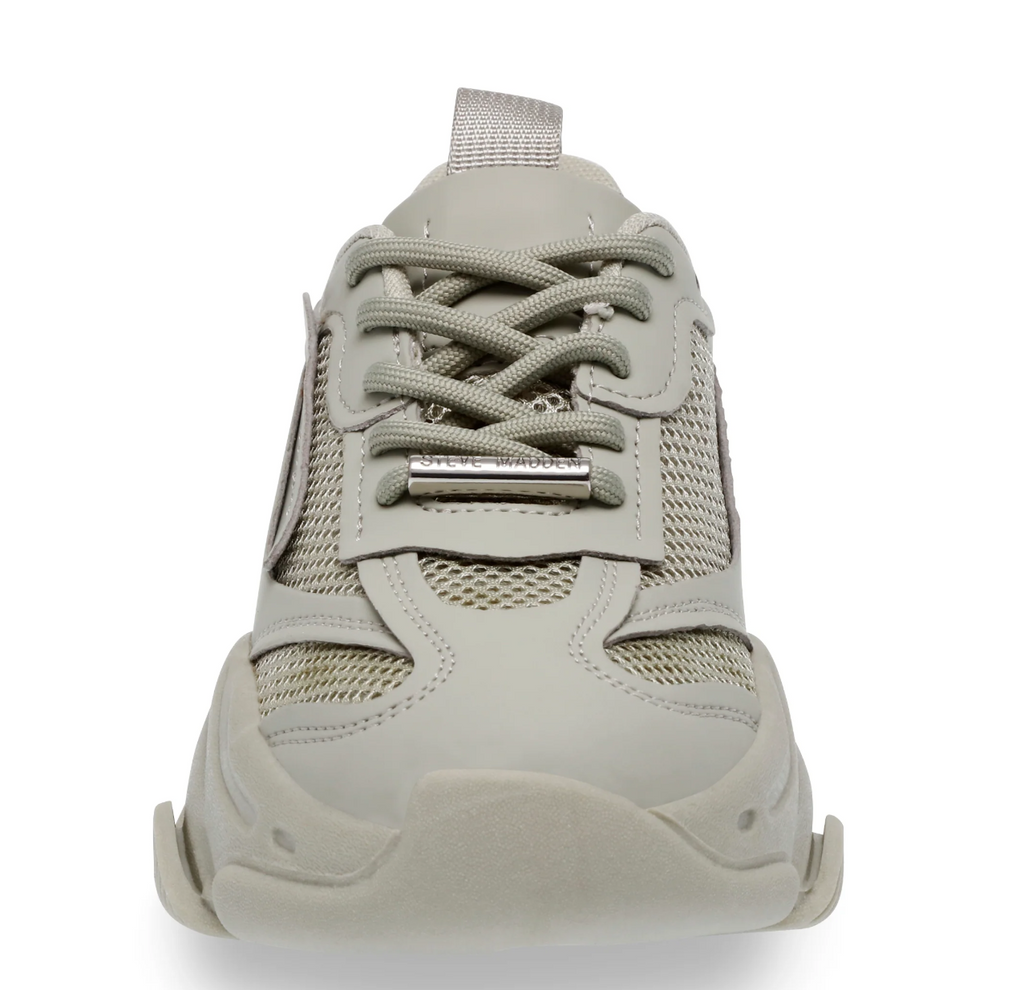Steve Madden Possession-E Women's Chunky Trainers - Taupe - UK 5.5