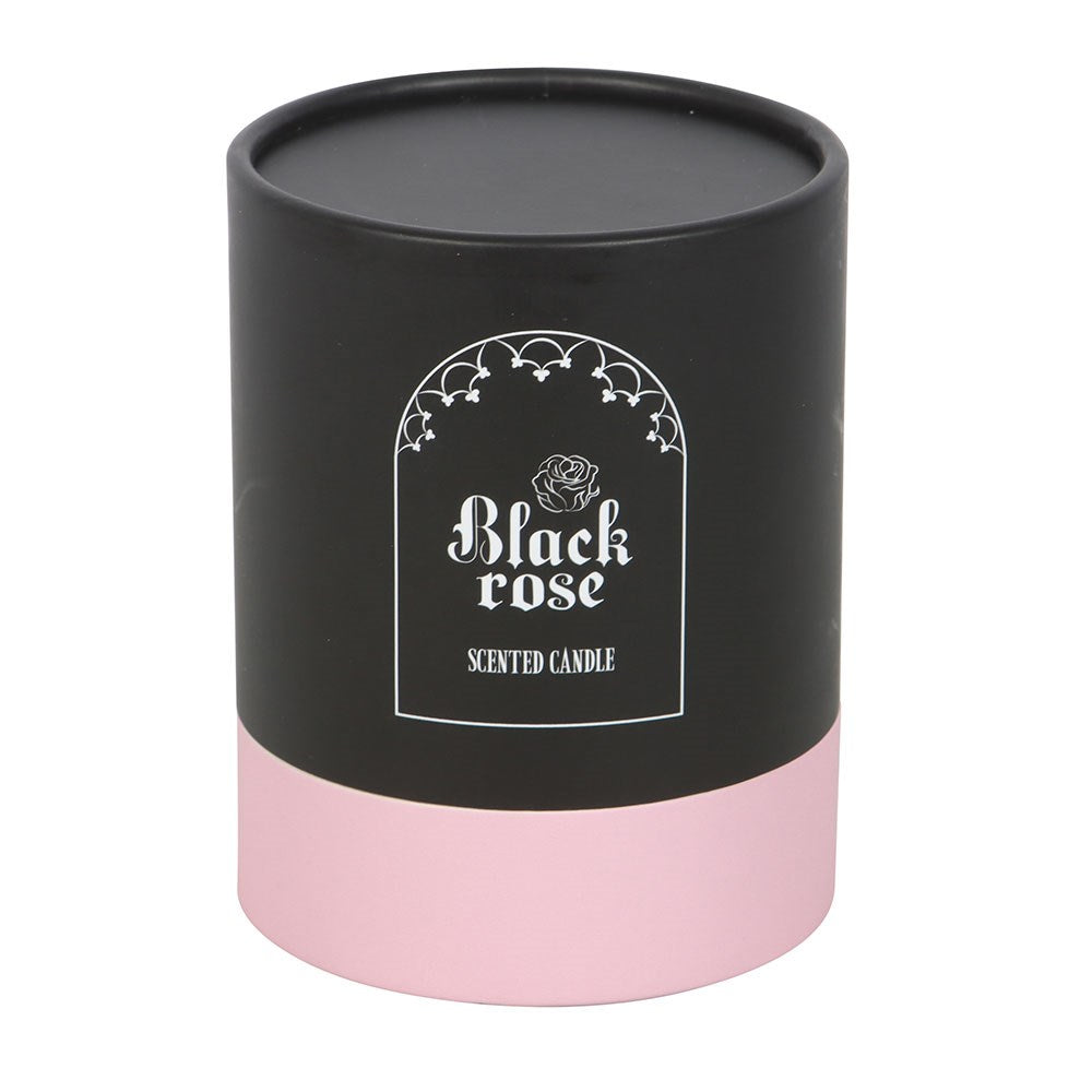 Kate's Clothing Black Rose Scented Candle – Gothic 3D Floral Decor