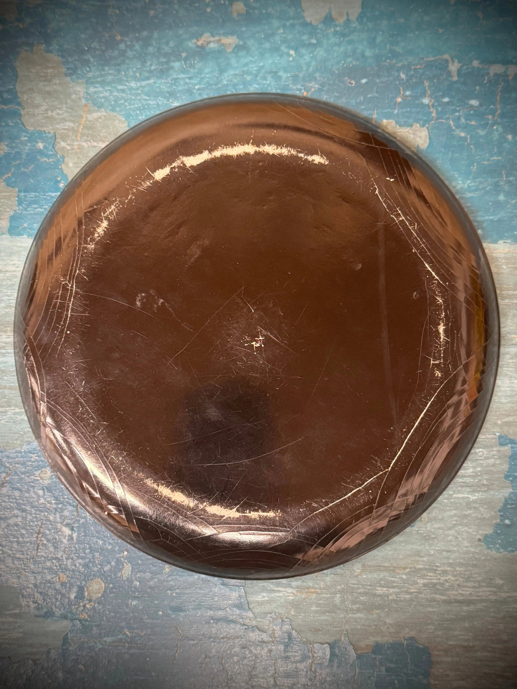 Antique 19th.C Papier-Mâché Lacquered Chinese Tray Plate Bowl / Chinoiserie D