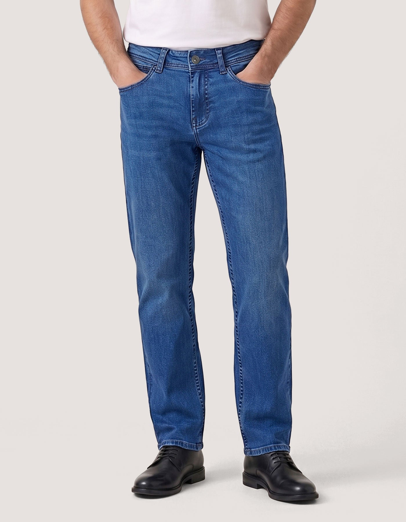 Light Blue Classic Denim Jeans