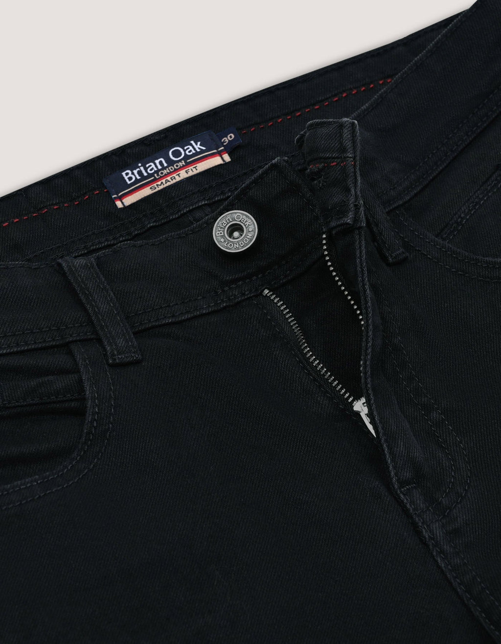 Comfort Stretch Black Denim