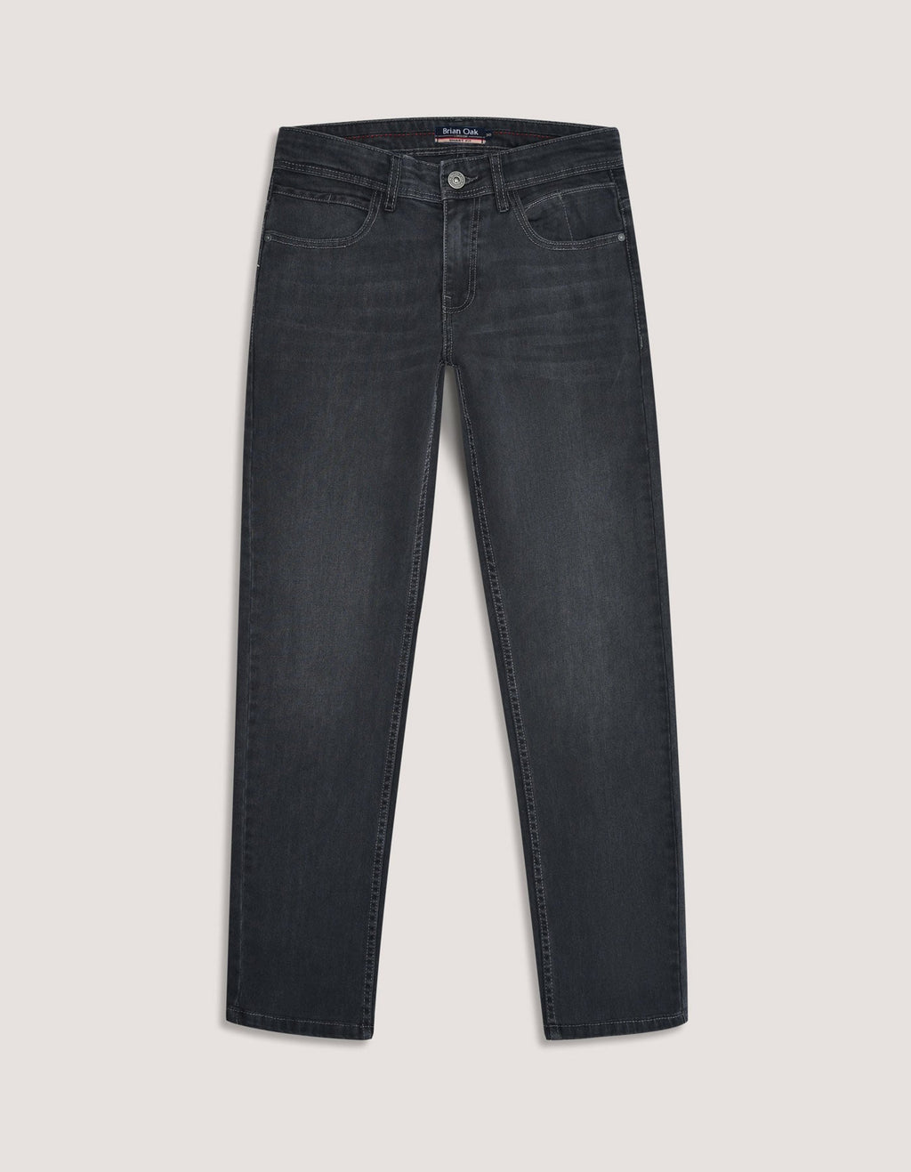 Classic Dark Grey Denim Jeans