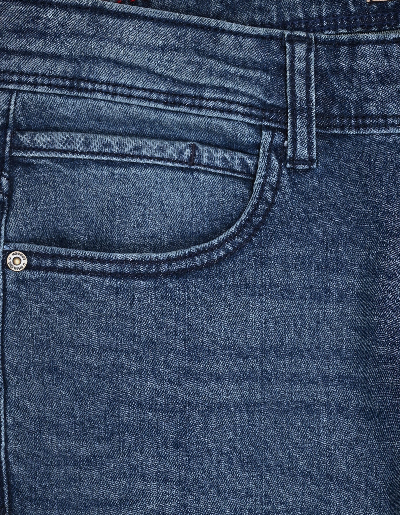 Men's Light Green Tinted Denim Jeans