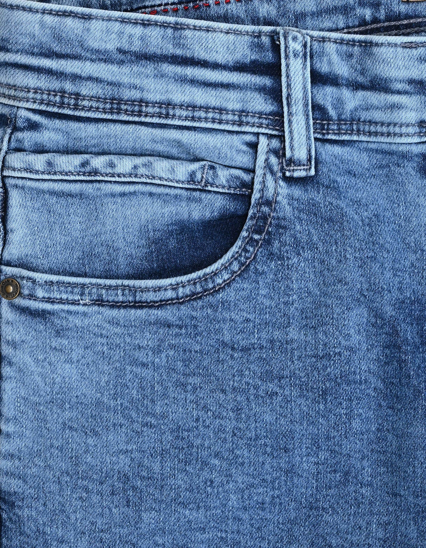 Smart Fit Light Blue Denim Jeans