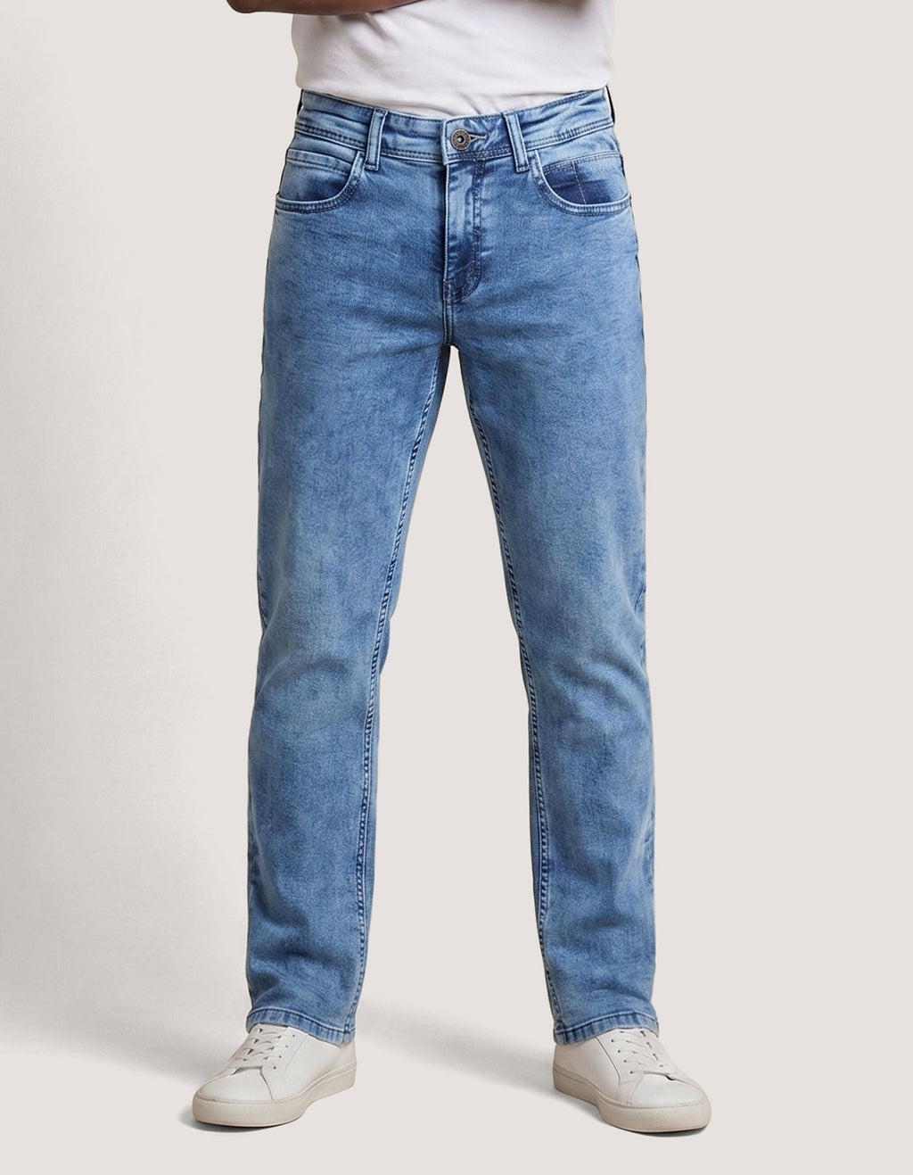 Smart Fit Light Blue Denim Jeans