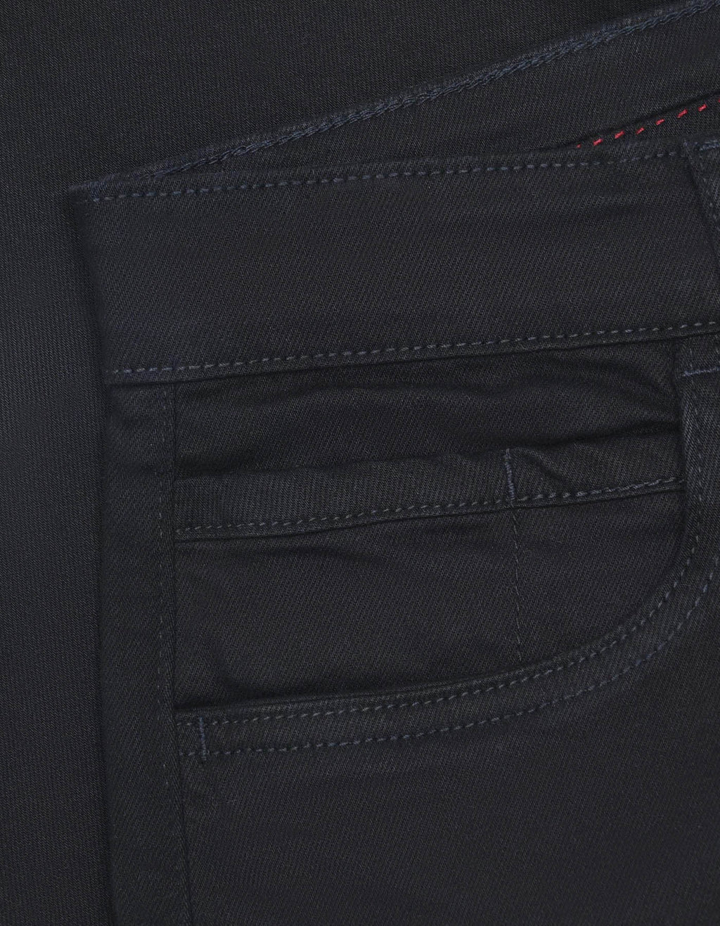 Black Smart Fit Denim Shorts